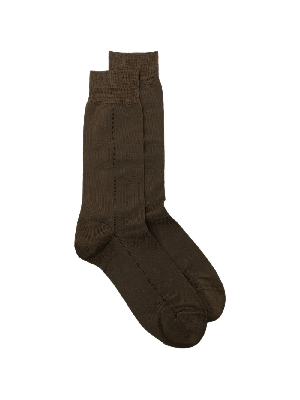 Zegna Baguette socks - Braun