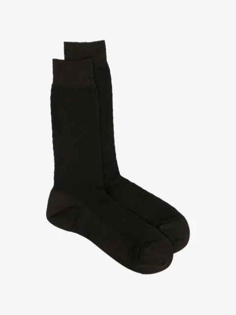 Zegna textured socks