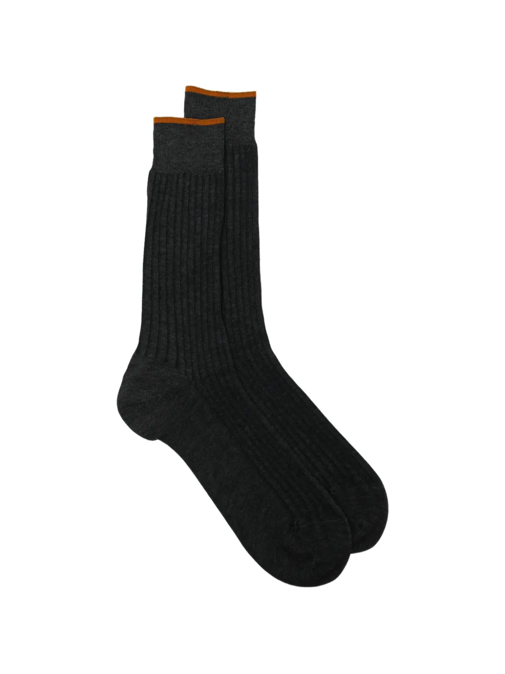 Zegna logo-print mid-calf socks - Grigio