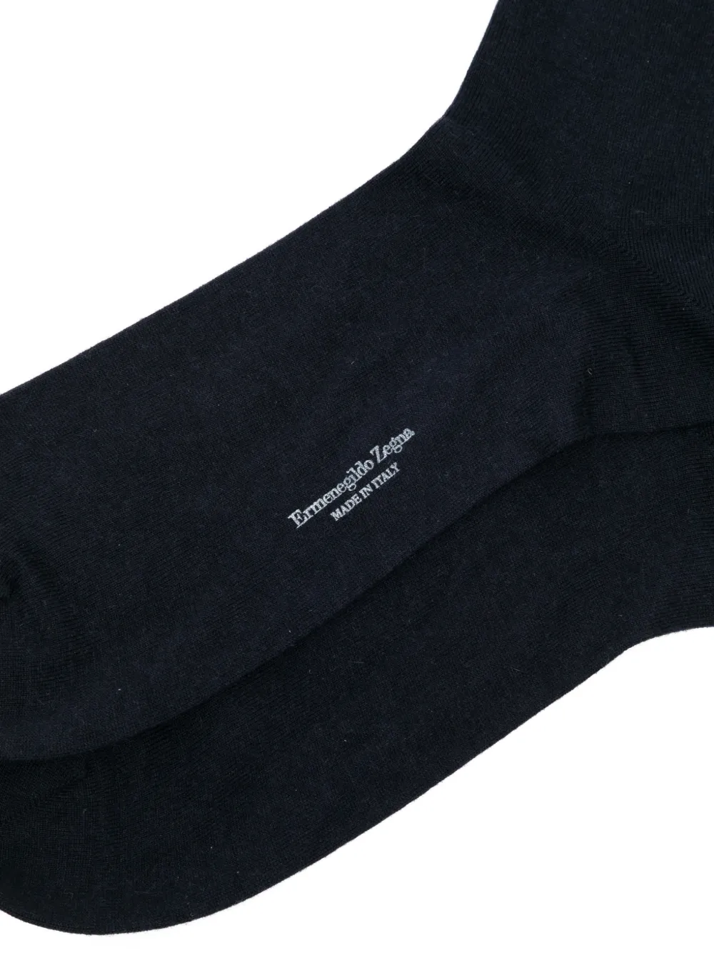 Zegna Halfhoge sokken Zwart