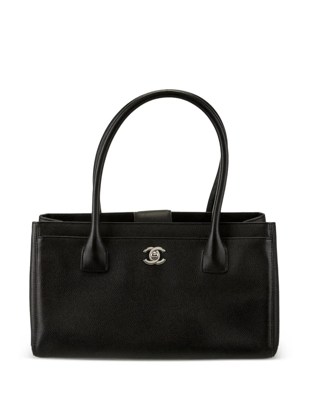 CHANEL Pre-Owned 2014 grained-leather tote bag - Nero