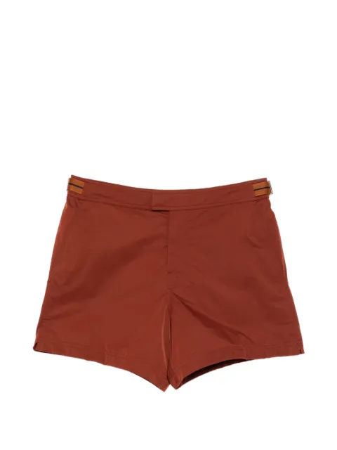 Zegna buckle-fastening swim shorts