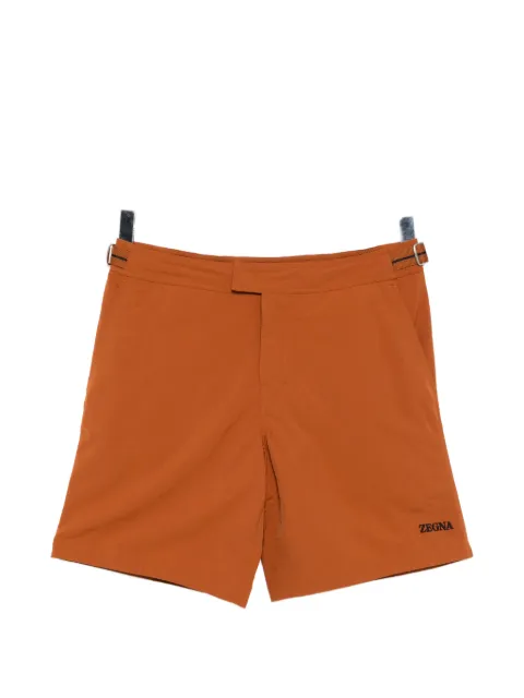 Zegna buckle-fastening swim shorts