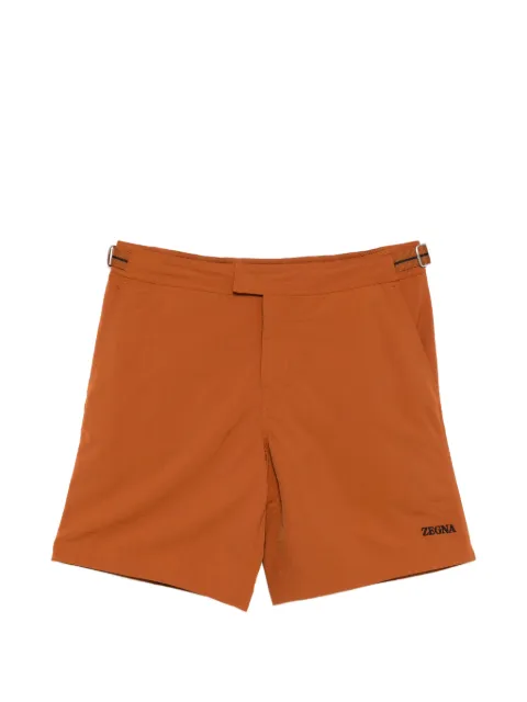 Zegna buckle-fastening swim shorts