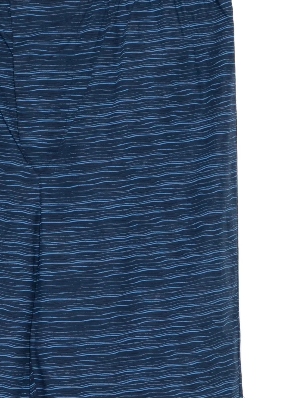 Zegna Lounge broek met print Blauw