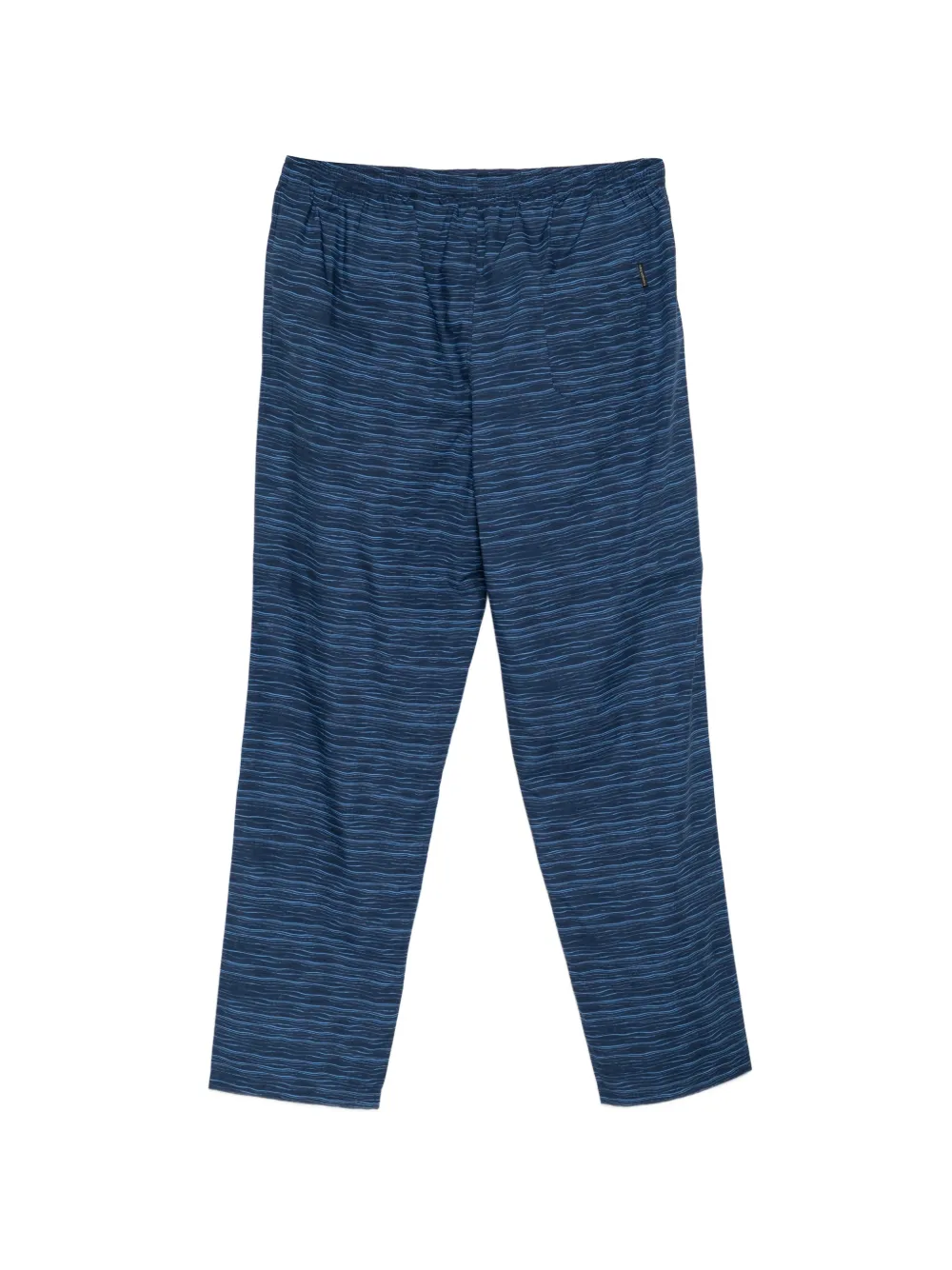 Zegna Lounge broek met print Blauw