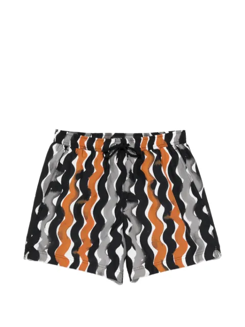 Zegna short de bain imprimé à lien de resserrage