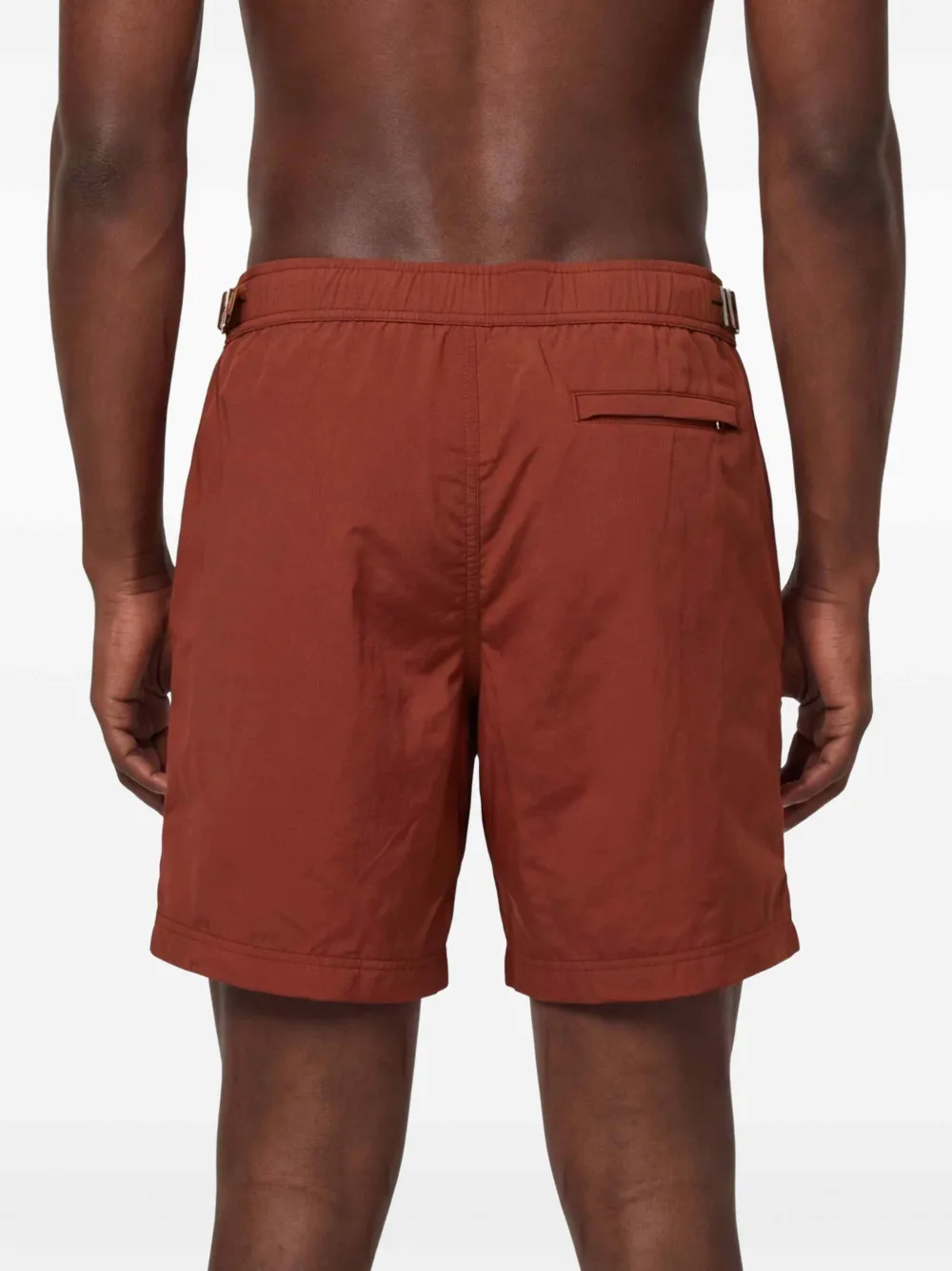 Zegna Zwembroek met gespsluiting Bruin