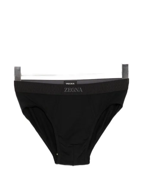 Zegna logo-waistband briefs
