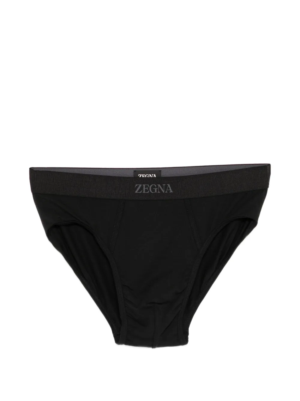 Zegna logo-waistband briefs - Nero