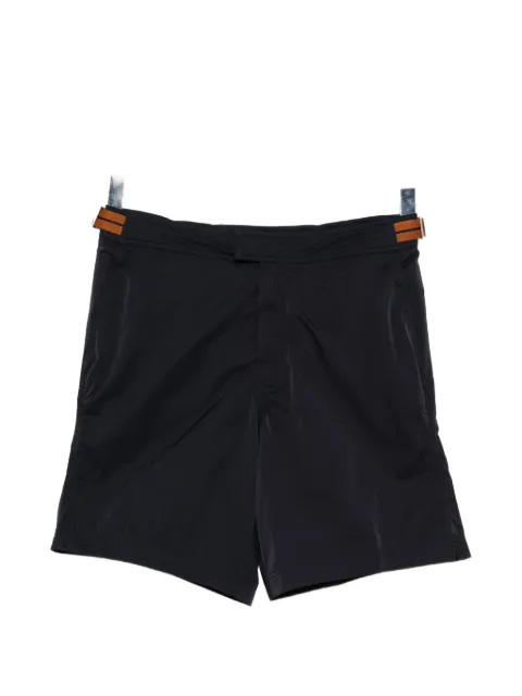 Zegna buckle-fastening swim shorts