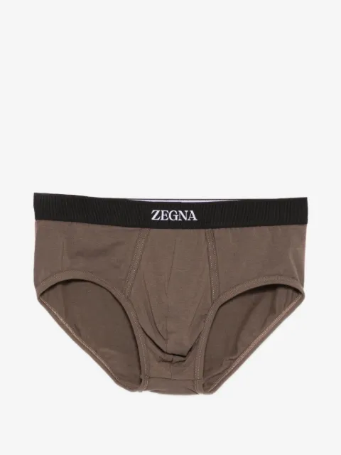 Zegna logo-waistband briefs