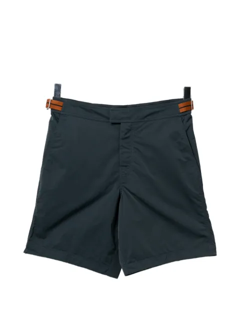 Zegna buckle-fastening swim shorts