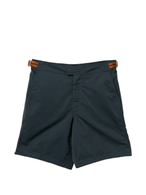 Zegna buckle-fastening swim shorts