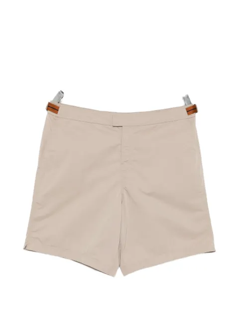 Zegna buckle-fastening swim shorts