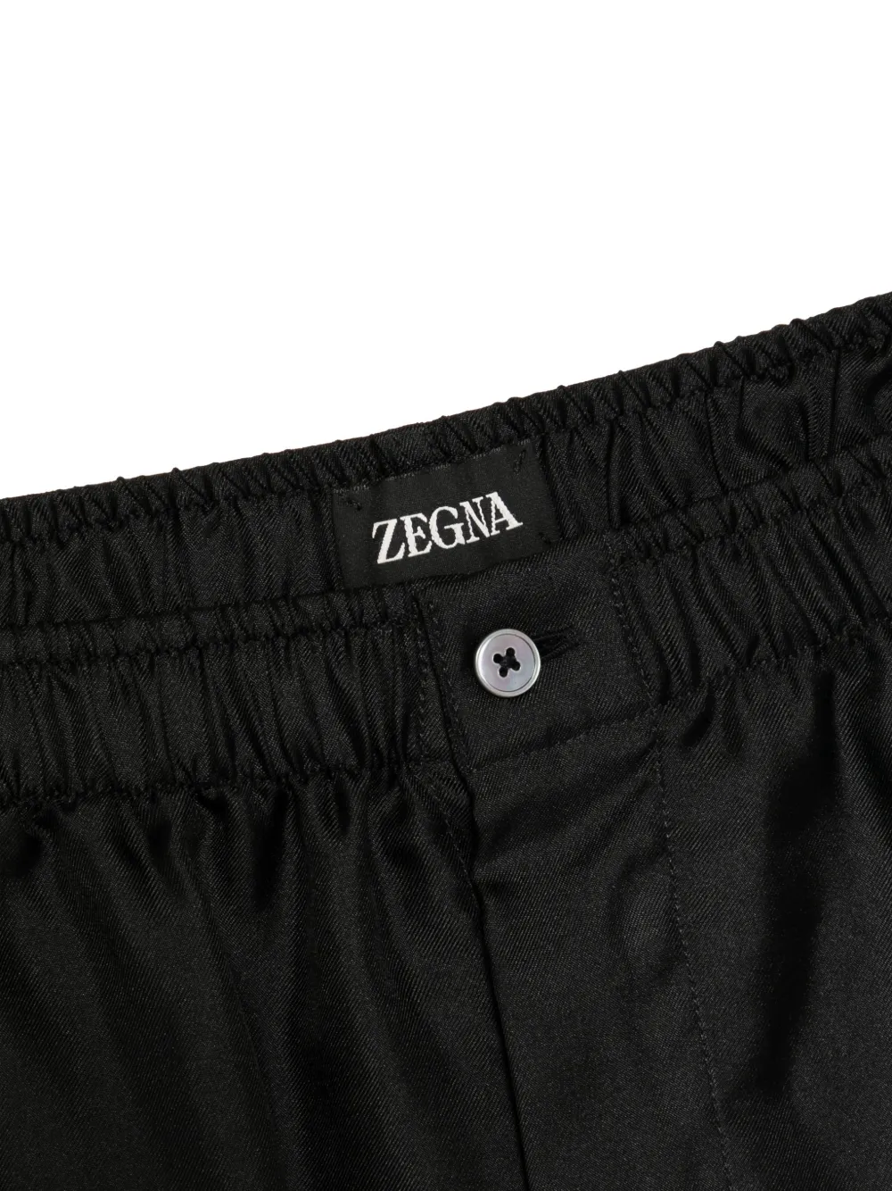 Zegna Zijden boxershorts Zwart