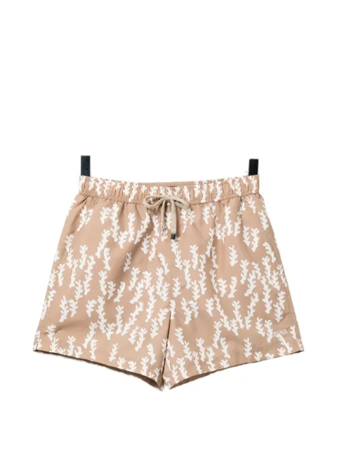 Zegna printed swim trunks