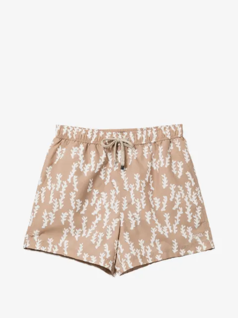 Zegna printed swim trunks