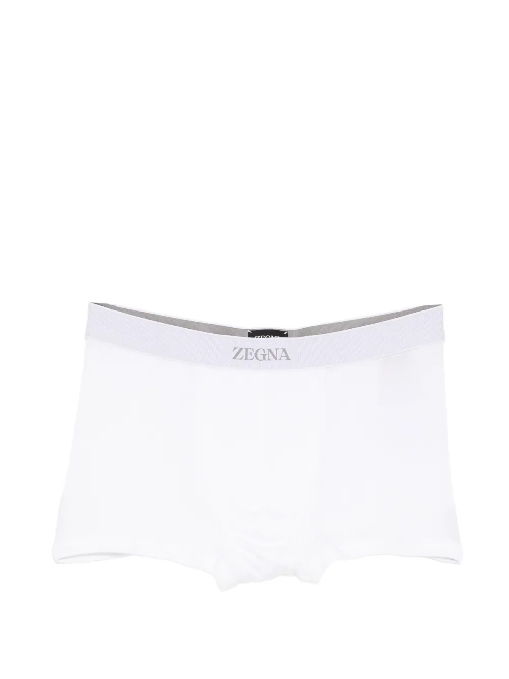 Zegna logo-waistband trunks - Bianco