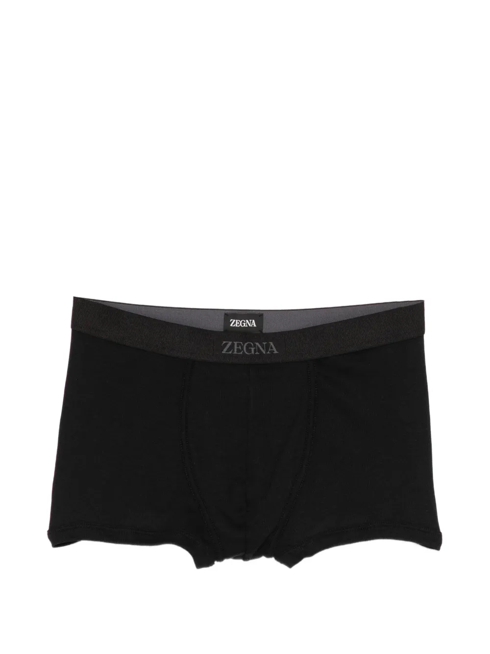 Zegna logo-waistband trunks - Nero