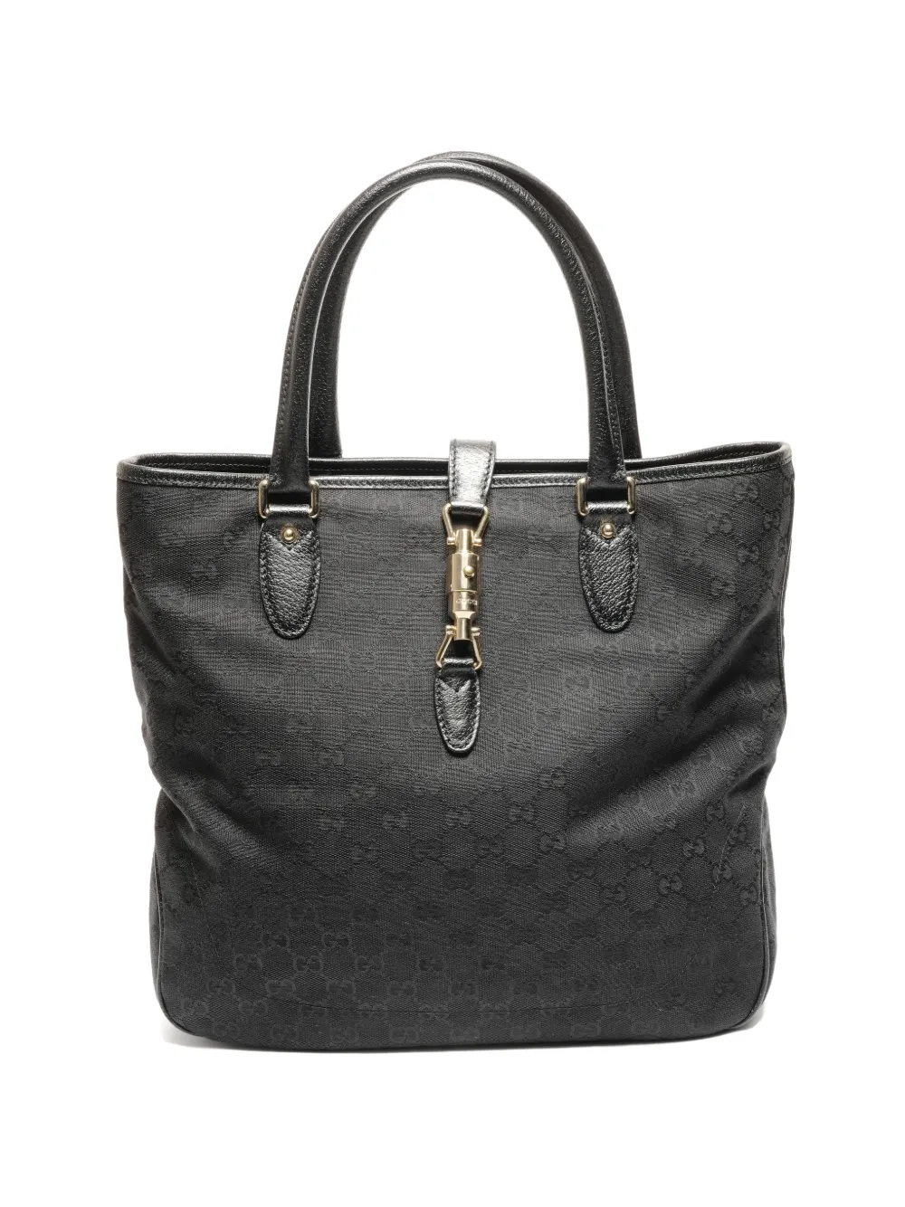 Gucci Pre-Owned 2010s Jackie canvas tote bag - Nero