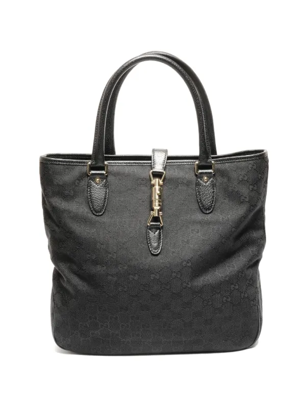 Gucci Pre-Owned 2010s ジャッキー キャンバス ハンドバッグ 