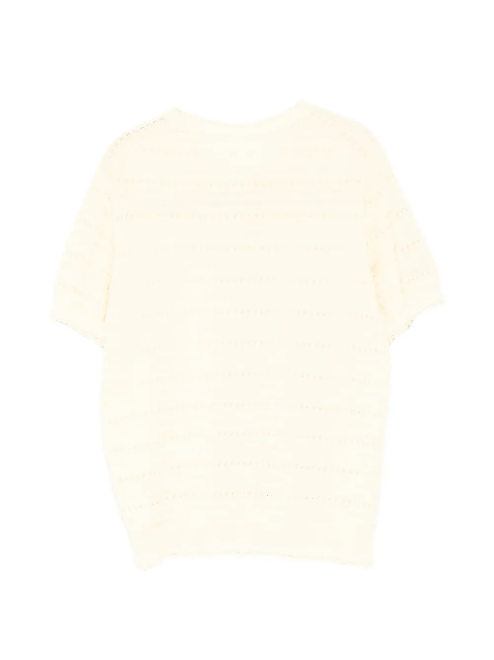 JNBY Pointelle gebreide top Beige