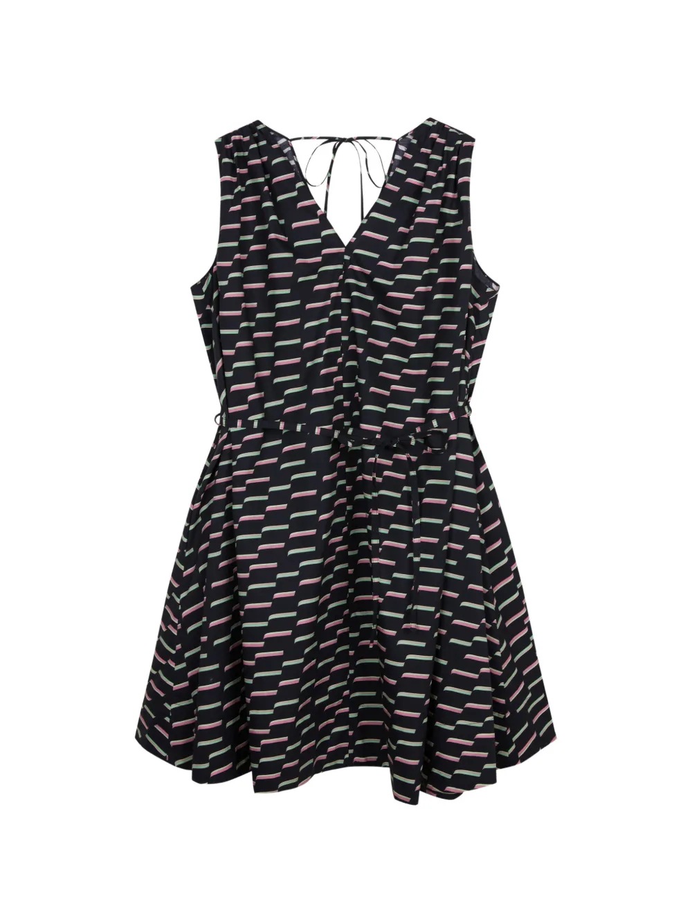 JNBY printed A-line dress - Black