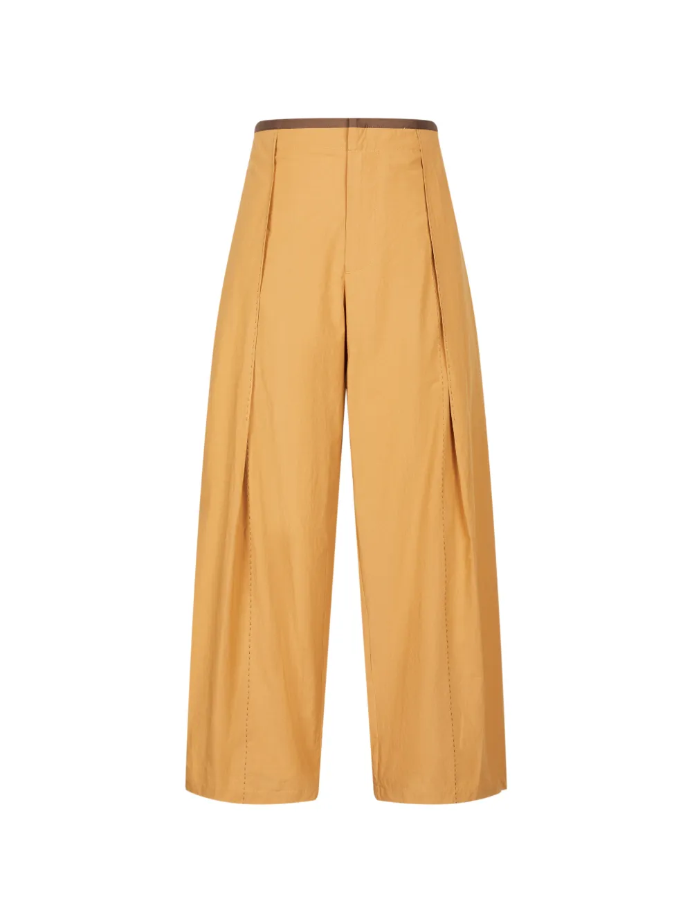 CROQUIS Pantaloni con pieghe - Arancione