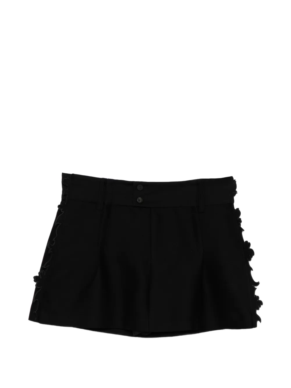 JNBY Culottes mit Blumenapplikation - Schwarz