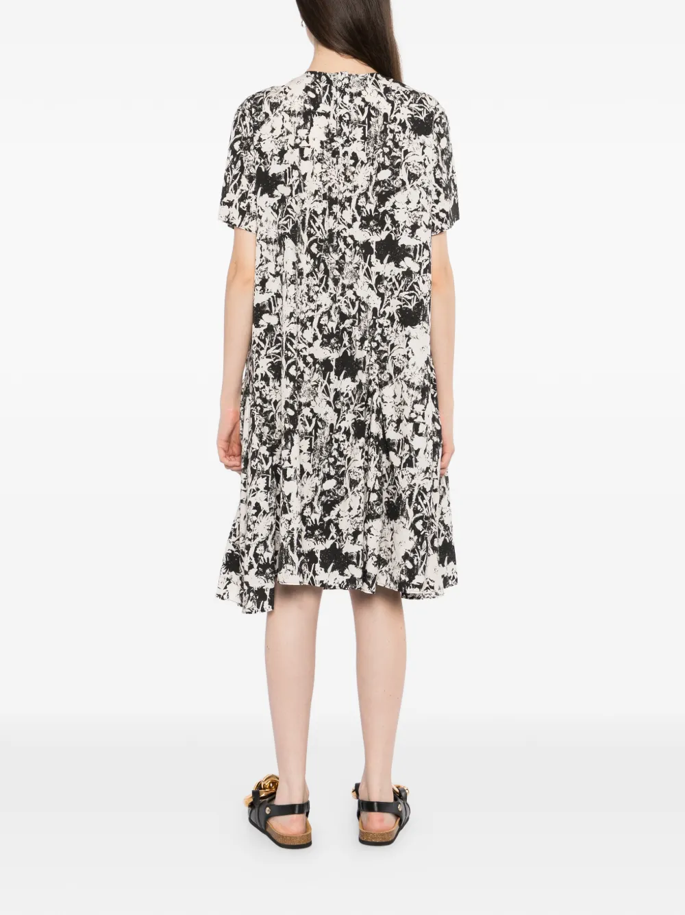 JNBY Jurk met bloemenprint Wit