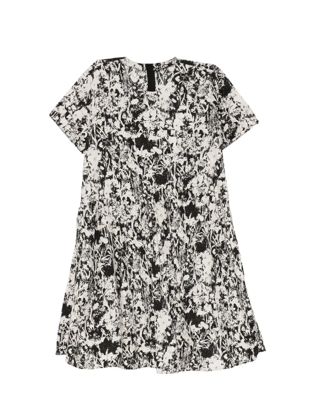 JNBY floral-print round-neck dress - White