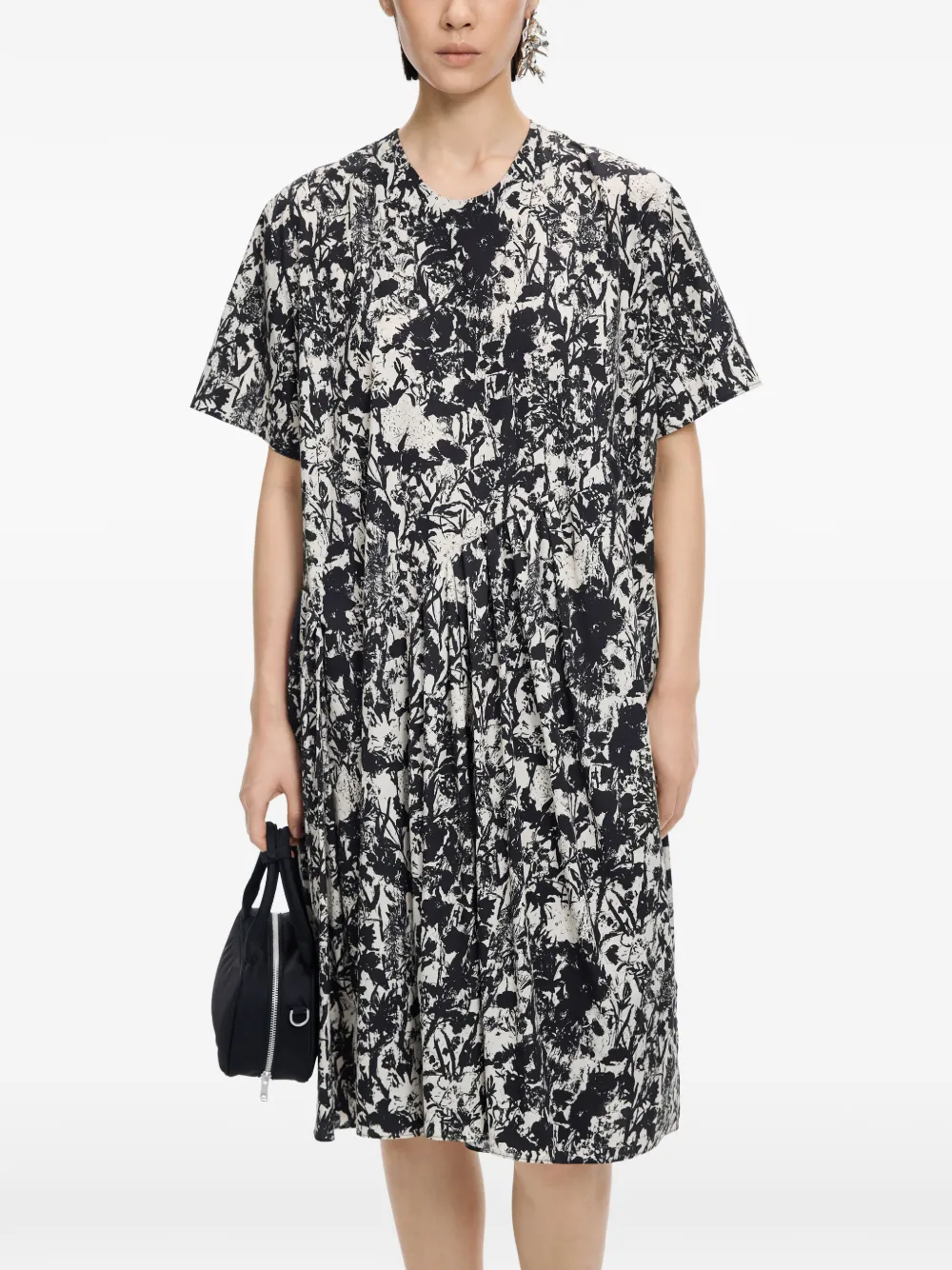 JNBY Jurk met bloemenprint Wit