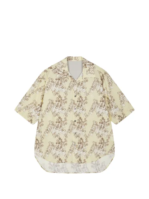 CROQUIS camisa manga corta con estampado circular