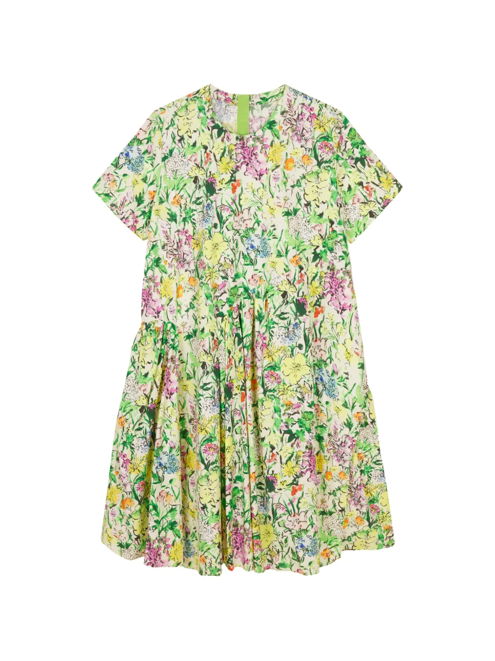 JNBY Jurk met bloemenprint Groen