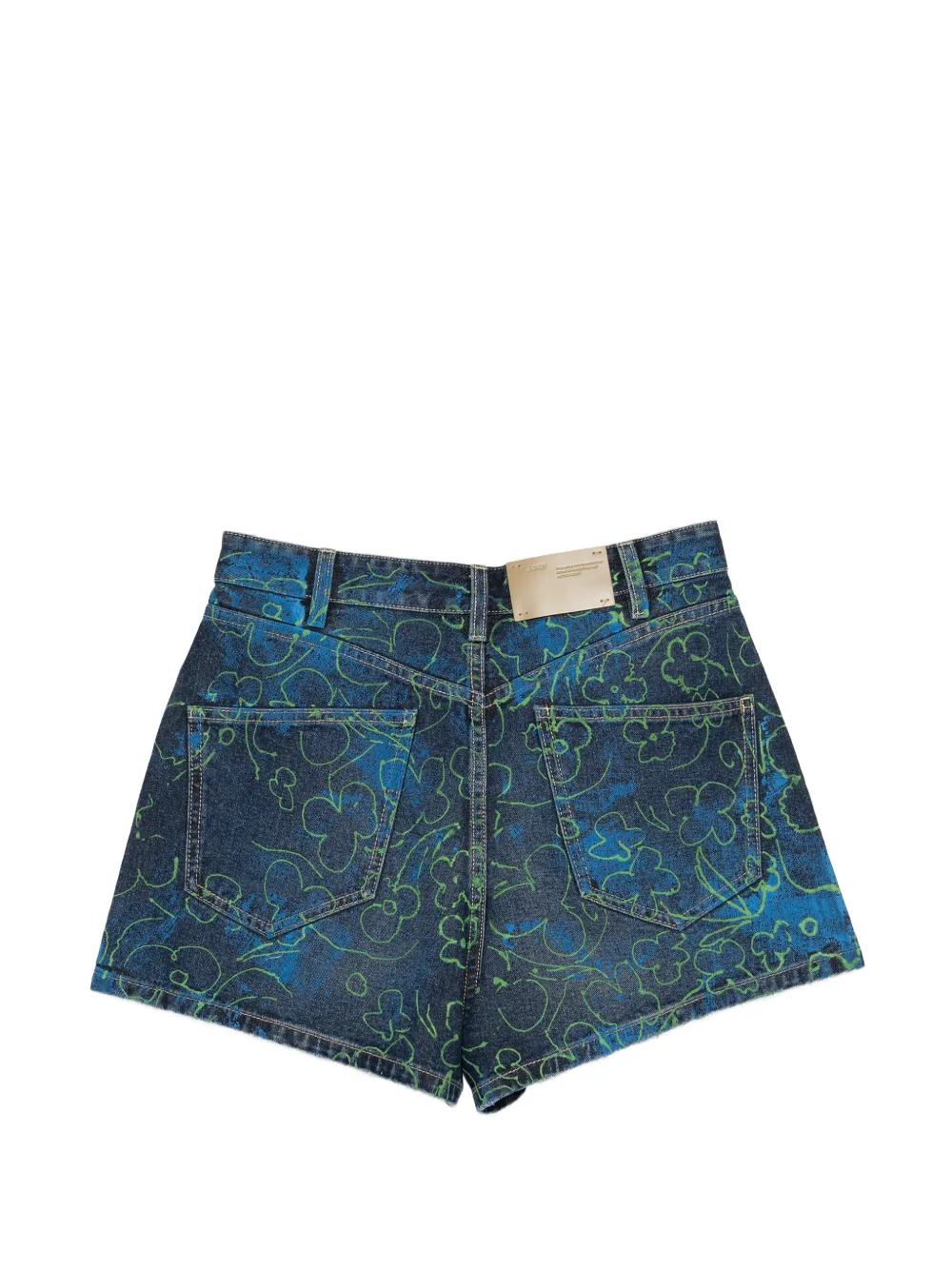 JNBY Shorts met bloemenprint Blauw