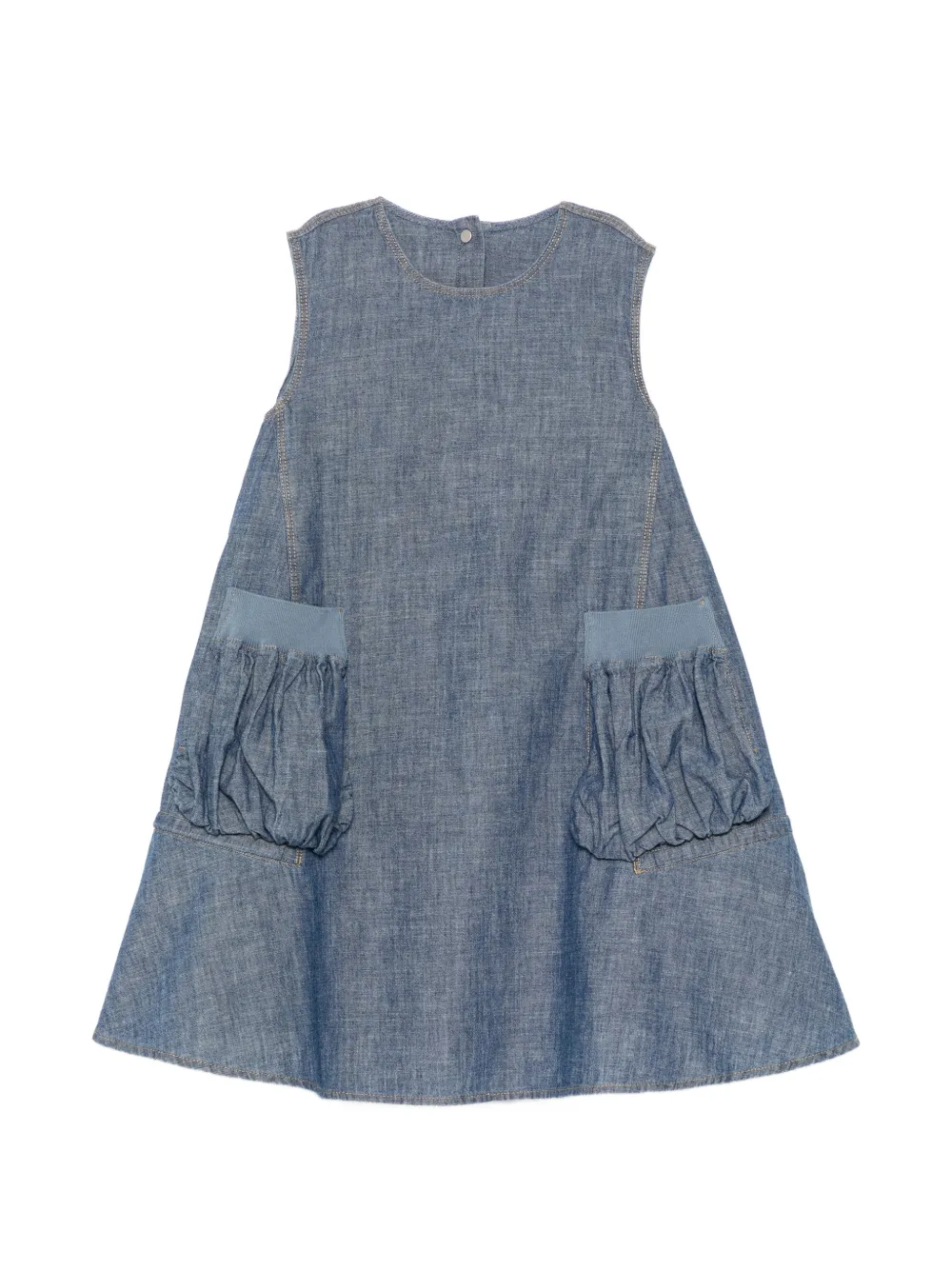 Jnby by JNBY Gesmockte maxi-jurk Blauw