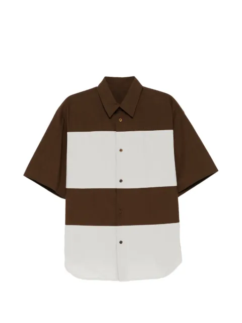 CROQUIS camisa con rayas estampadas