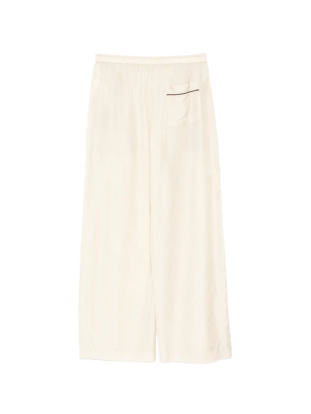 JNBY Broek met krijtstreep en textuur Beige