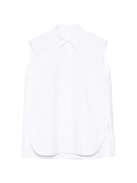 LESS sequin-embellished sleeveless shirt