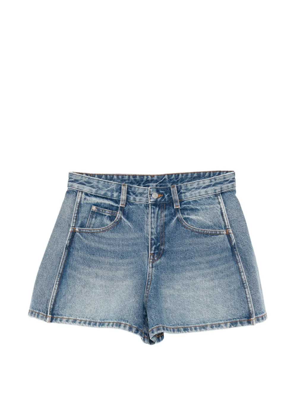 JNBY Ausgeblichene Five-Pocket-Shorts - Blau