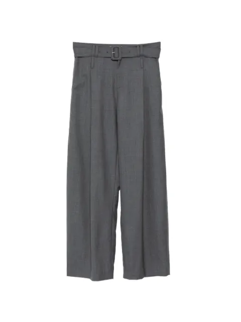 LESS belted wide-leg trousers