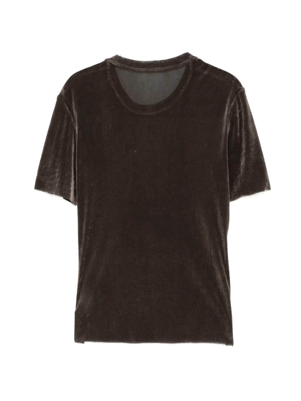 JNBY Fluwelen T-shirt Grijs