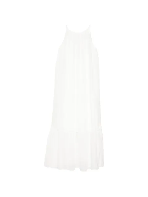 LESS cutwork spaghetti-strap dress