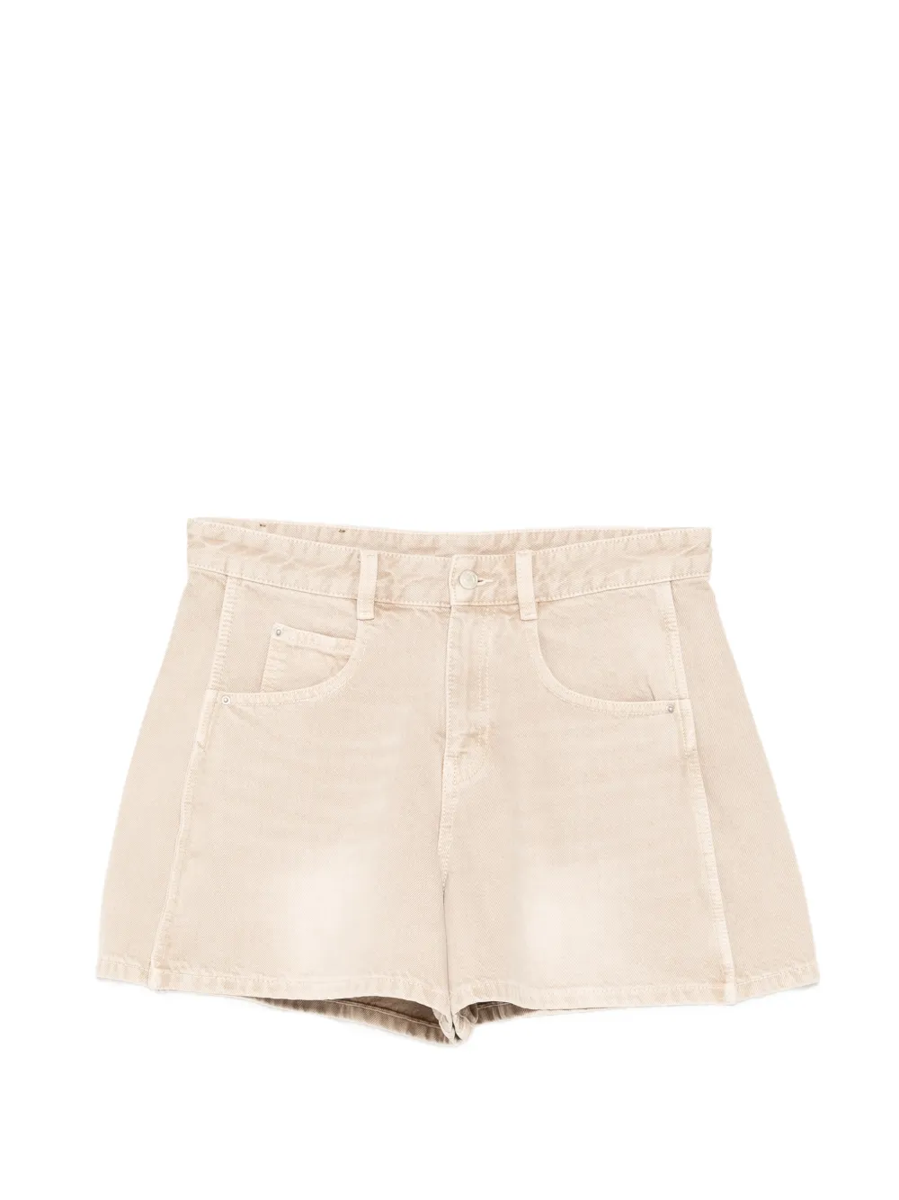 JNBY Shorts denim a vita alta - Toni neutri