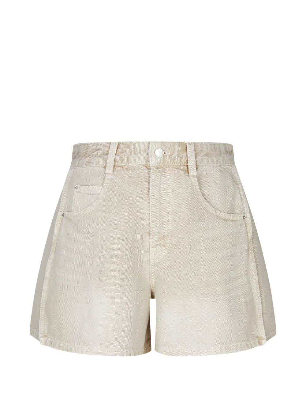 JNBY short en jean à taille haute - Tons neutres JNBY short en jean à taille haute - Tons neutres