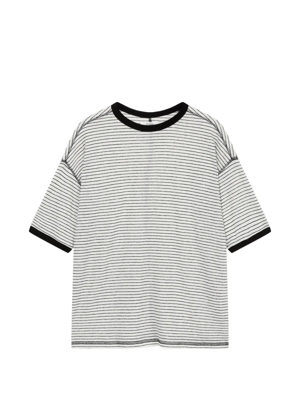 TOMBOY striped short-sleeve T-shirt · OS