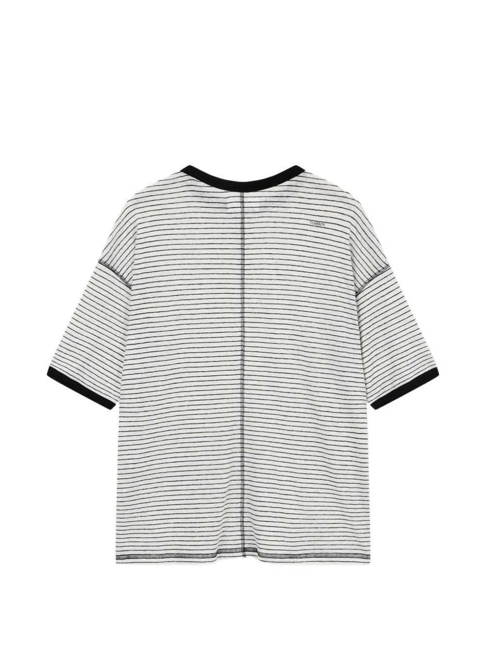 TOMBOY Gestreept T-shirt Wit