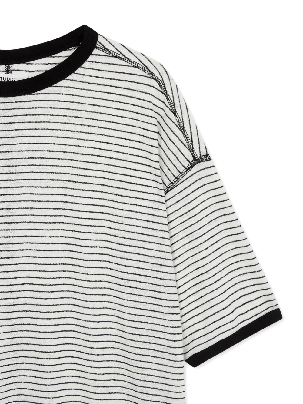 TOMBOY Gestreept T-shirt Wit