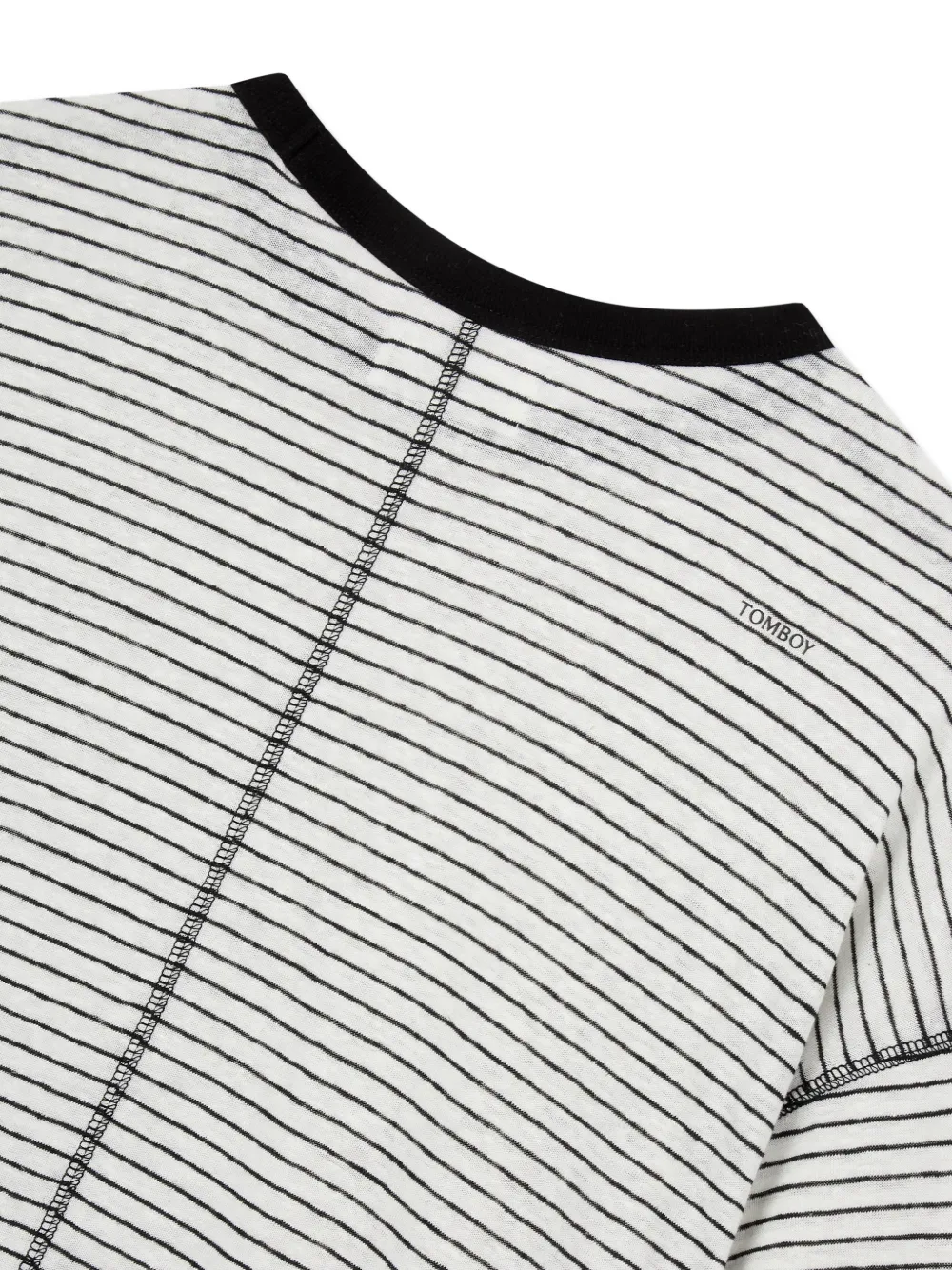 TOMBOY Gestreept T-shirt Wit